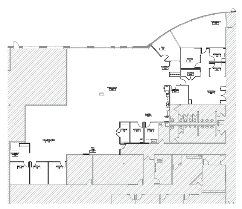 8525 W 183rd St, Tinley Park, IL à louer Plan d’étage- Image 1 de 1