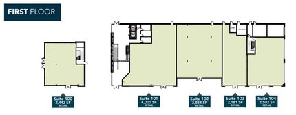105 Walker St, Cary, NC for lease Floor Plan- Image 2 of 2