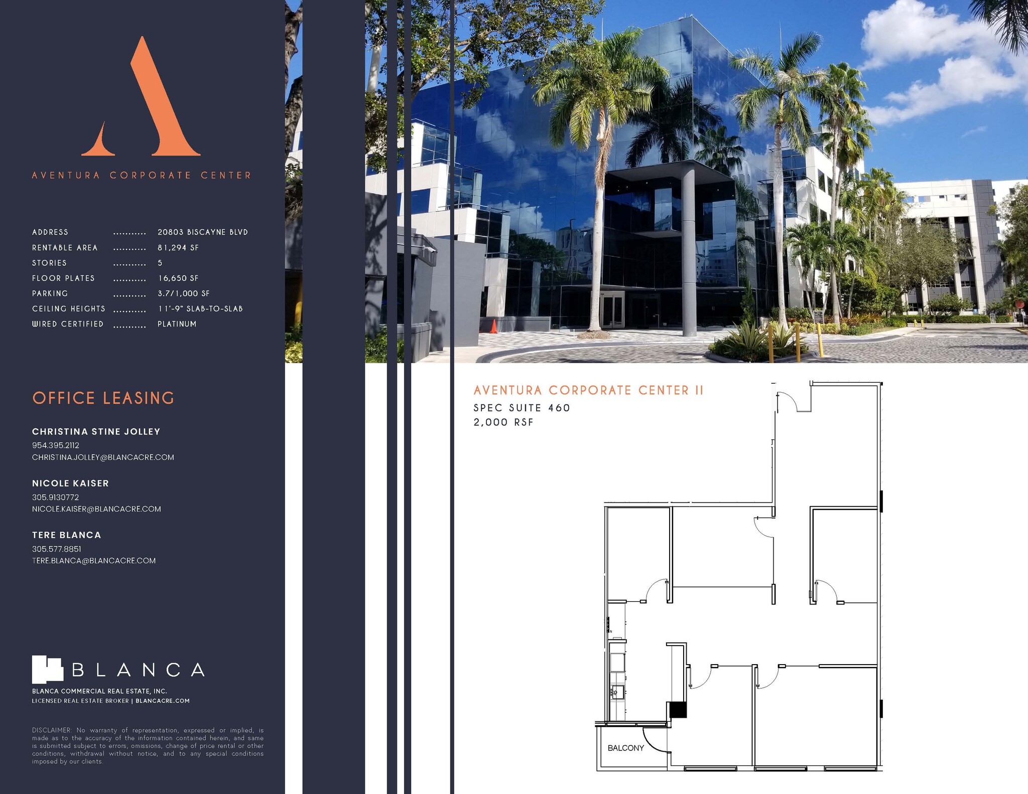 20801-20807 Biscayne Blvd, Aventura, FL for lease Floor Plan- Image 1 of 1