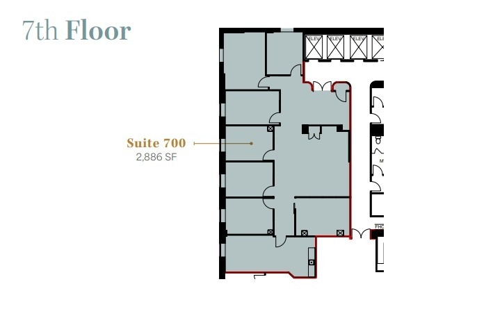 67 Yonge St, Toronto, ON à louer Plan d’étage- Image 1 de 1