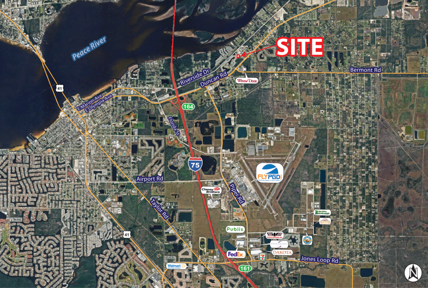 5441 Constitutional Ave, Punta Gorda, FL à vendre - Aérien - Image 2 de 3