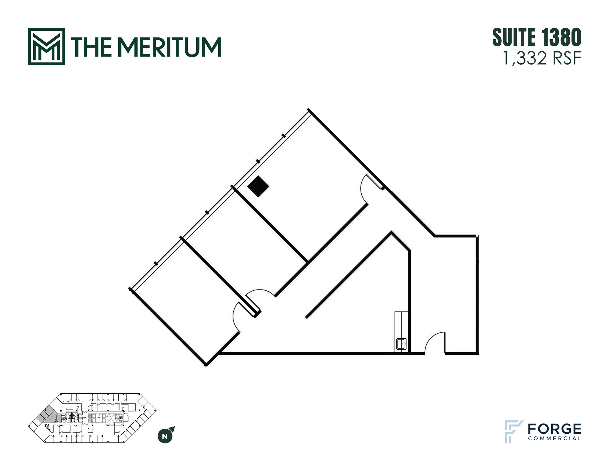 12221 Merit Dr, Dallas, TX for lease Floor Plan- Image 1 of 1