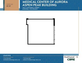 1411 S Potomac St, Aurora, CO for lease Floor Plan- Image 1 of 1