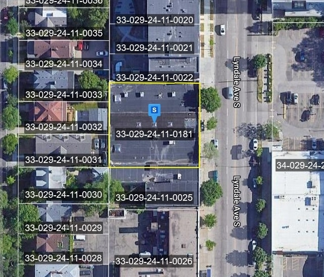 2100-2108 S Lyndale Ave, Minneapolis, MN for lease - Plat Map - Image 3 of 3