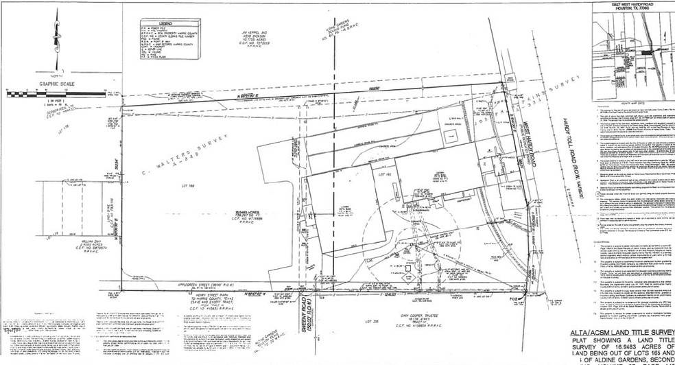 13827 W Hardy Rd, Houston, TX à vendre - Plan cadastral - Image 1 de 1