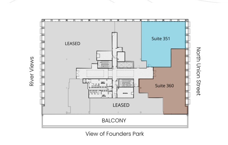 211 N Union St, Alexandria, VA à louer Plan d’étage- Image 1 de 1