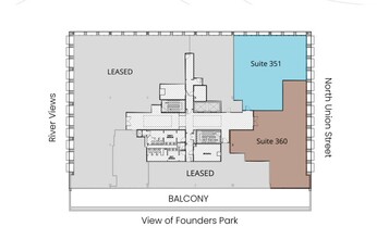 211 N Union St, Alexandria, VA à louer Plan d’étage- Image 1 de 1