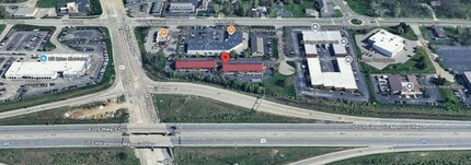 9520 Valparaiso Ct, Indianapolis, IN - AÉRIEN Vue de la carte