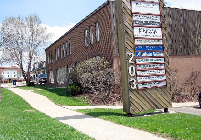 203 W Michigan Ave, Saline, MI à louer - Photo du bâtiment - Image 2 de 2