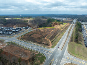 Intersection of 411 & Burnt Hickory Connector, Cartersville, GA - aerial  map view - Image1