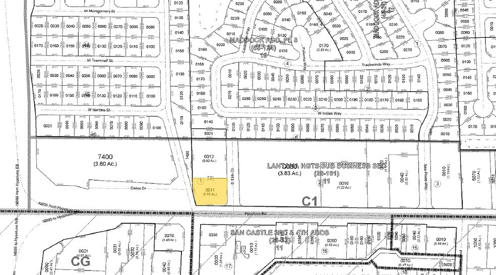 1301 Hypoluxo Rd, Lake Worth, FL à vendre - Plan cadastral - Image 3 de 3