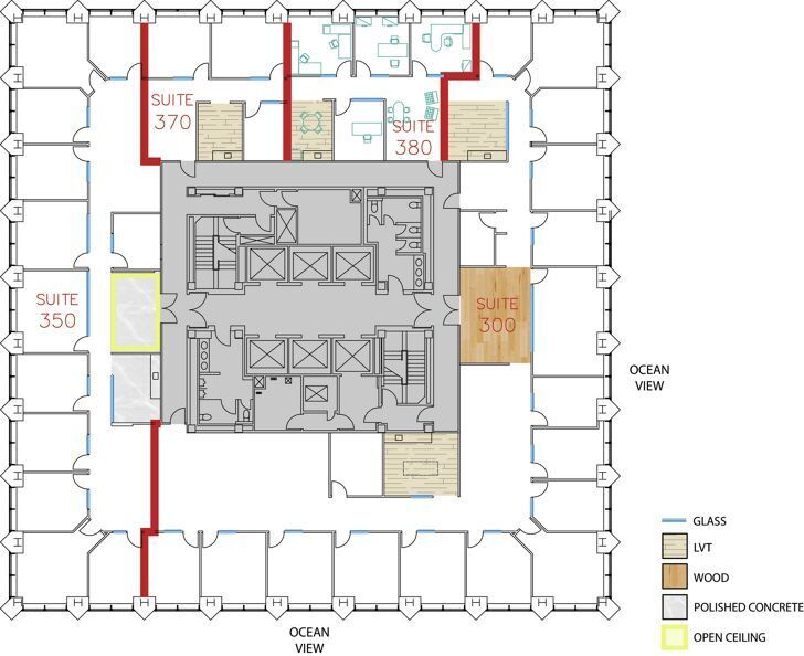 620 Newport Center Dr, Newport Beach, CA for lease Floor Plan- Image 1 of 1