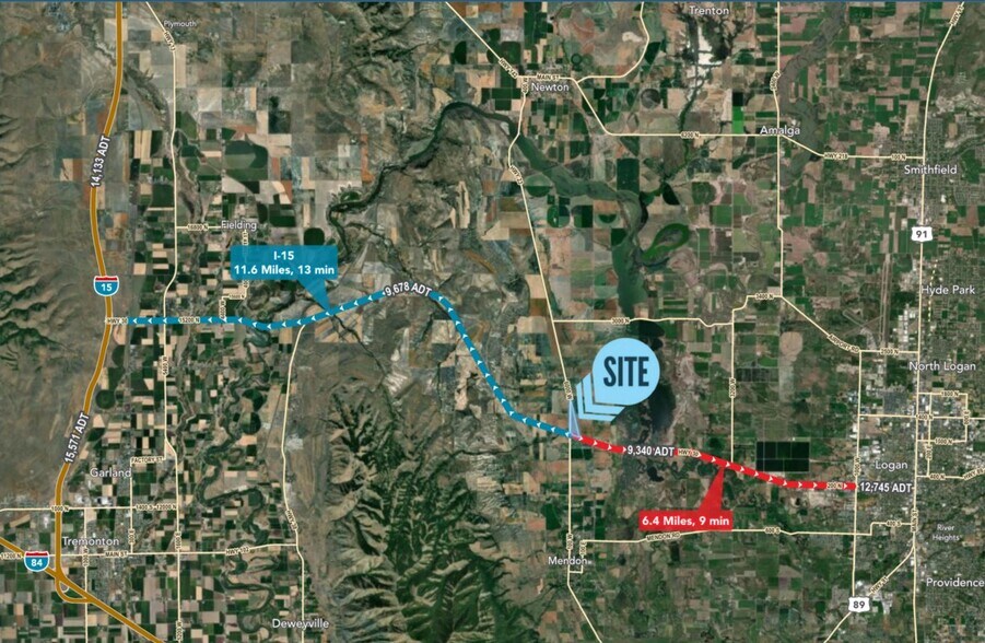 6000 W Highway 30, Petersboro, UT à louer - Photo du bâtiment - Image 2 de 4