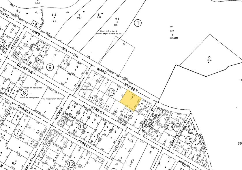 159 Ward St, Montgomery, NY à louer - Plan cadastral - Image 2 de 2