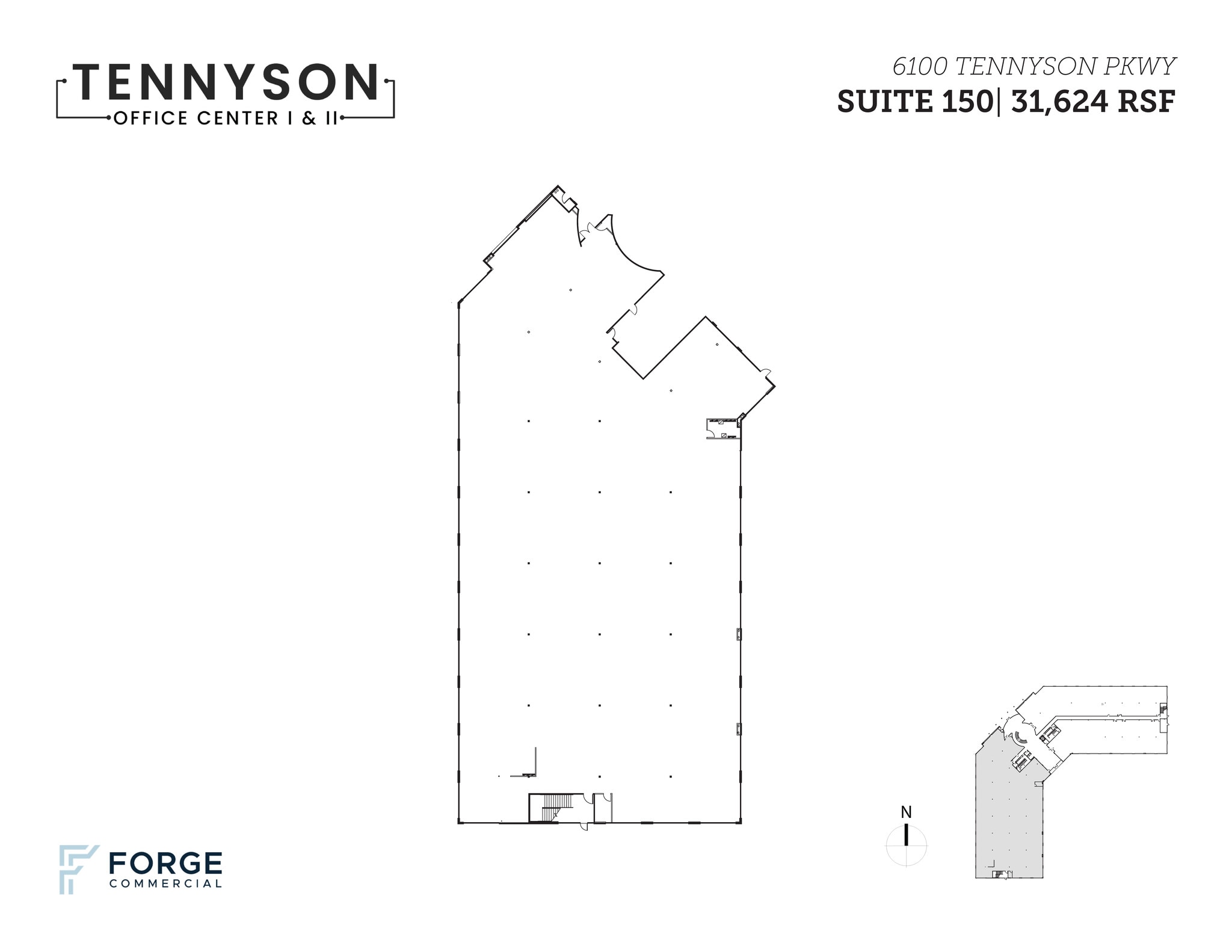 6100 Tennyson Pky, Plano, TX for lease Floor Plan- Image 1 of 15