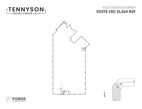 6100 Tennyson Pky, Plano, TX for lease Floor Plan- Image 1 of 15