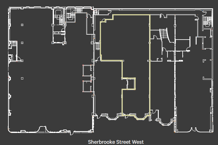 1300-1312 Rue Sherbrooke E, Montréal, QC à louer Plan d  tage type- Image 1 de 3