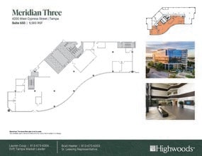 4350 W Cypress St, Tampa, FL à louer Plan d’étage- Image 1 de 1