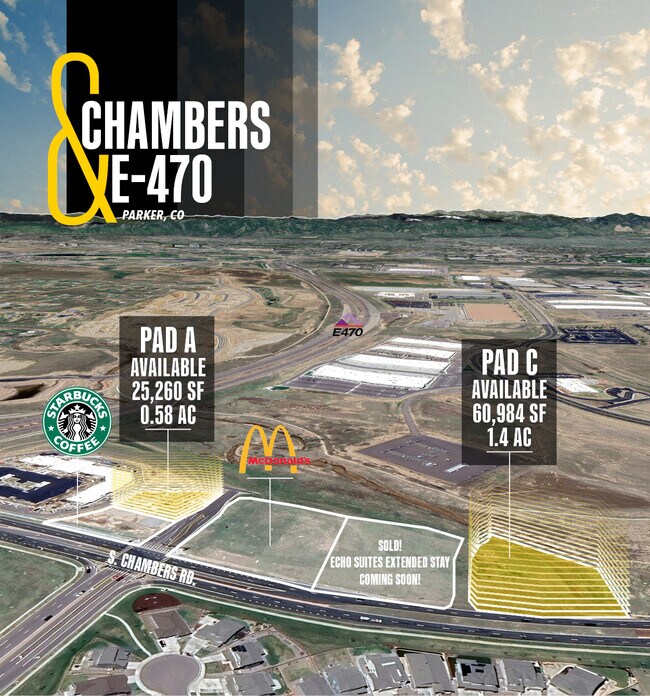 More details for Chambers & E-470 Retail, Parker, CO - Land for Sale