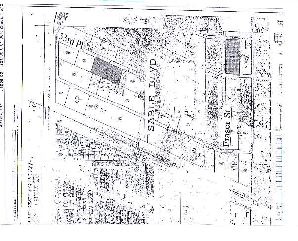 3650 Fraser St, Aurora, CO for lease - Plat Map - Image 3 of 7