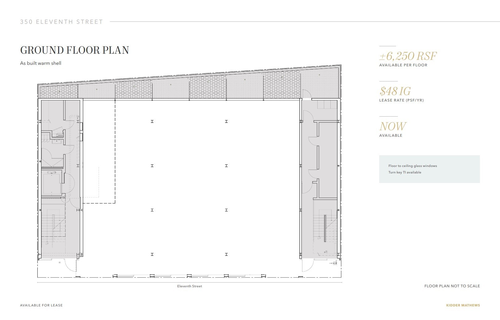 350 11th St, San Francisco, CA à louer Plan d’étage- Image 1 de 1
