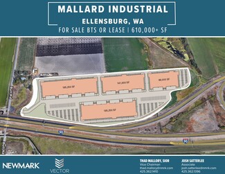 Plus de détails pour Mallard Industrial, Ellensburg, WA - Industriel/Logistique à louer