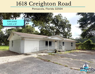 Plus de détails pour 1618 Creighton Rd, Pensacola, FL - Bureau/Commerce de détail à louer