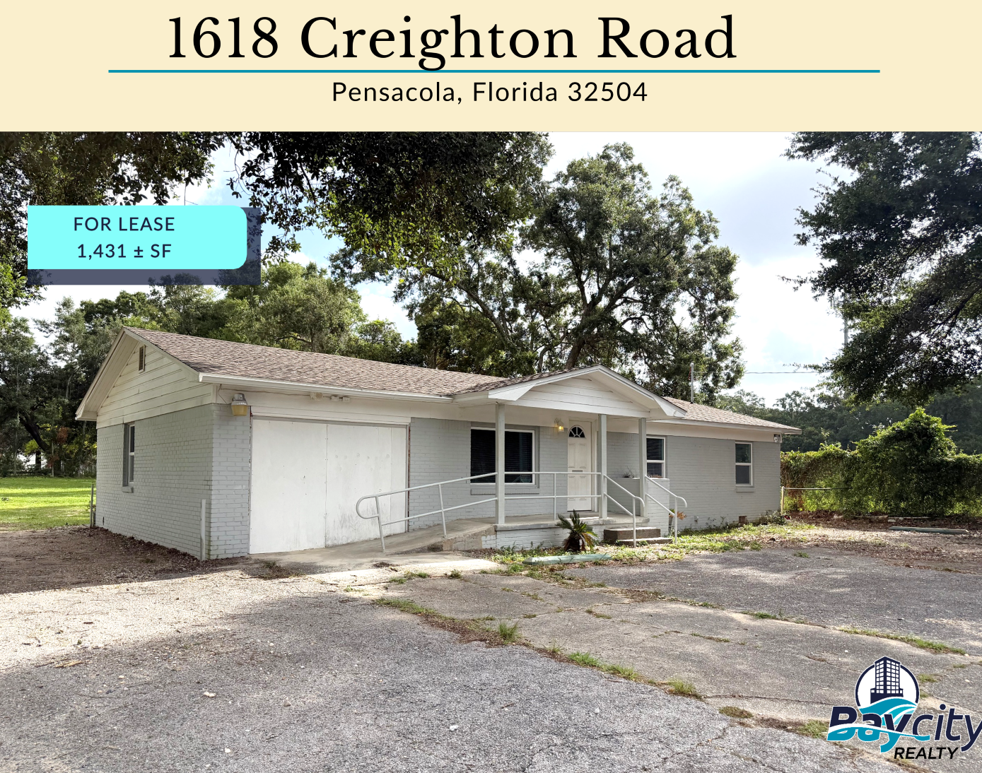 1618 Creighton Rd, Pensacola, FL à louer Photo du bâtiment- Image 1 de 11