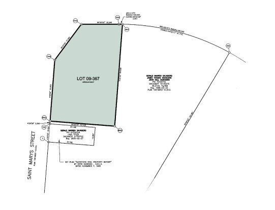 St. Marys Street, Fredericton, NB à vendre Plan cadastral- Image 1 de 1