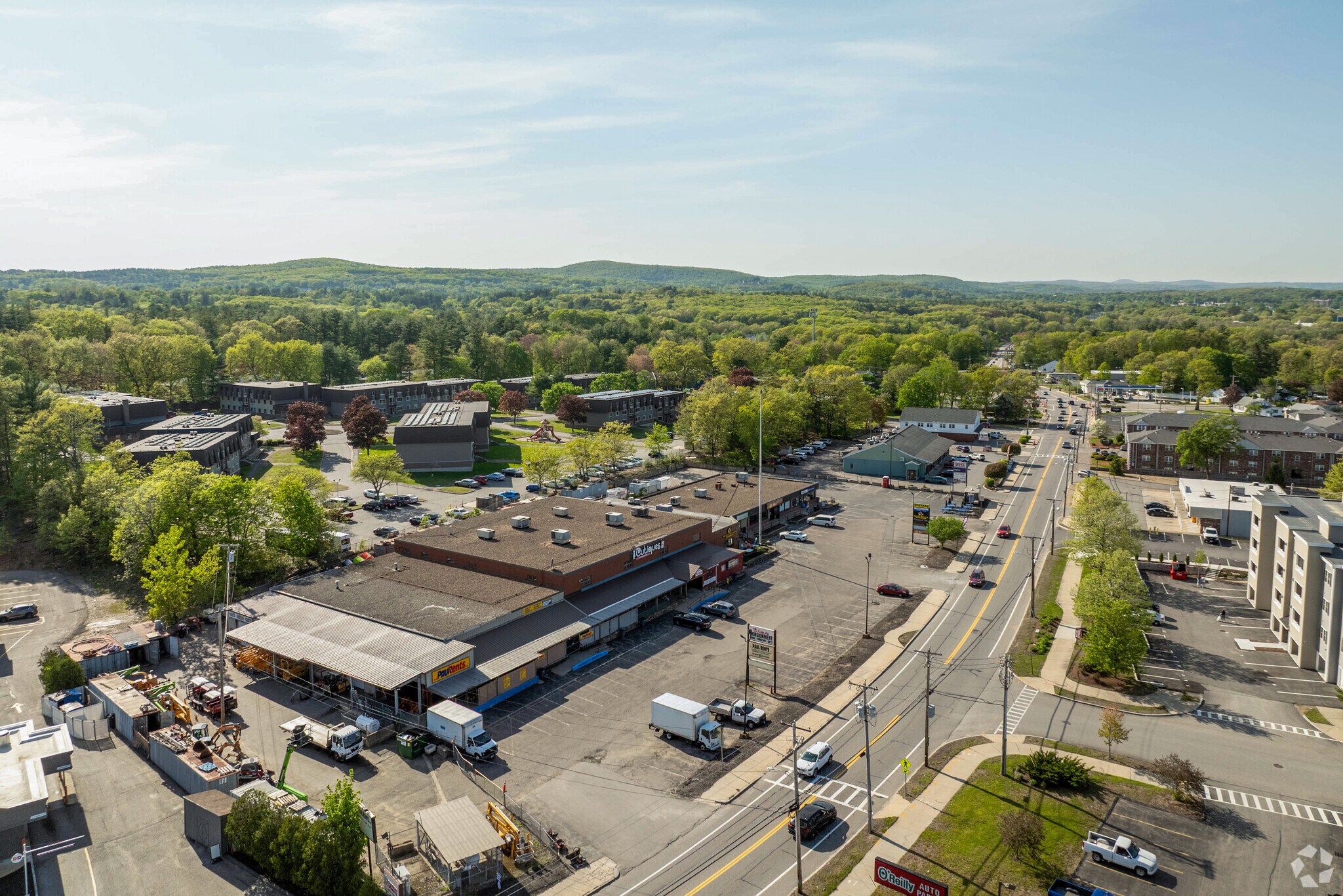 999 Central St, Leominster, MA for lease Aerial- Image 1 of 6