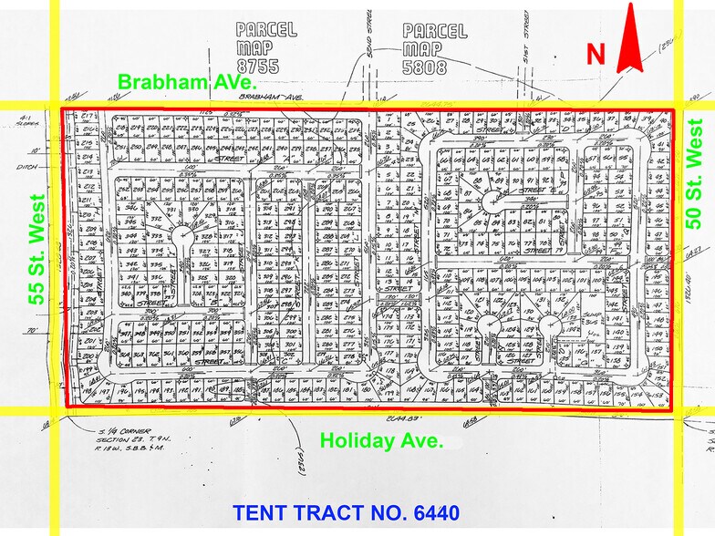 Holiday Ave And 50-55 St West, Rosamond, CA à vendre - Photo du bâtiment - Image 3 de 18