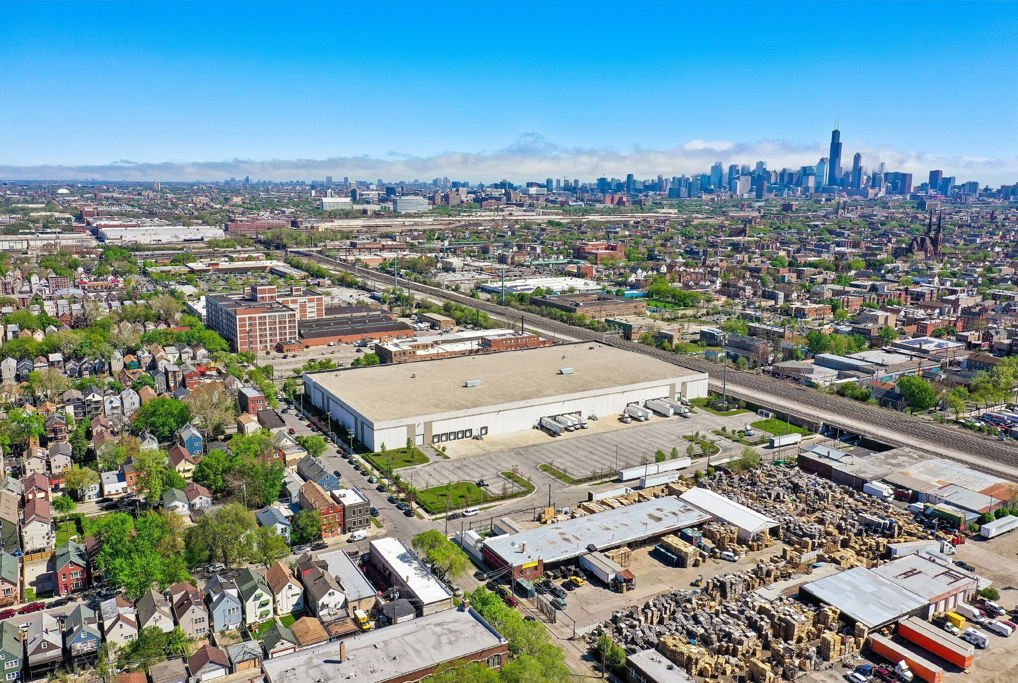 2545 W 24th St, Chicago, IL for lease Aerial- Image 1 of 2