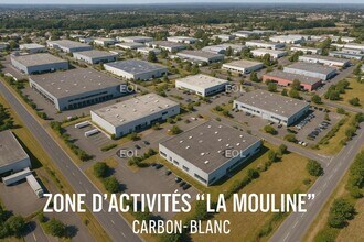 Carbon-Blanc, GIR - Aerial map view