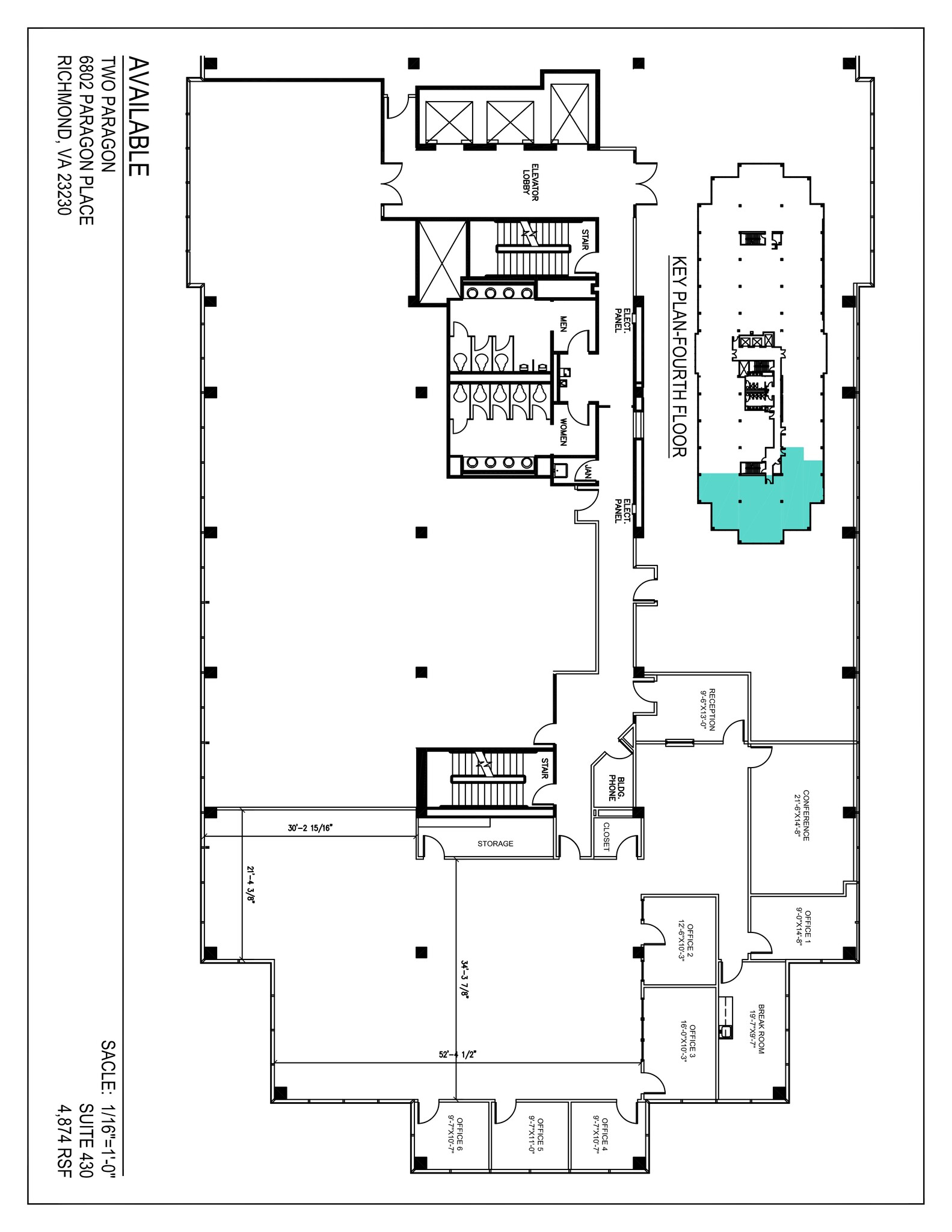 6802 Paragon Pl, Richmond, VA for lease Site Plan- Image 1 of 1