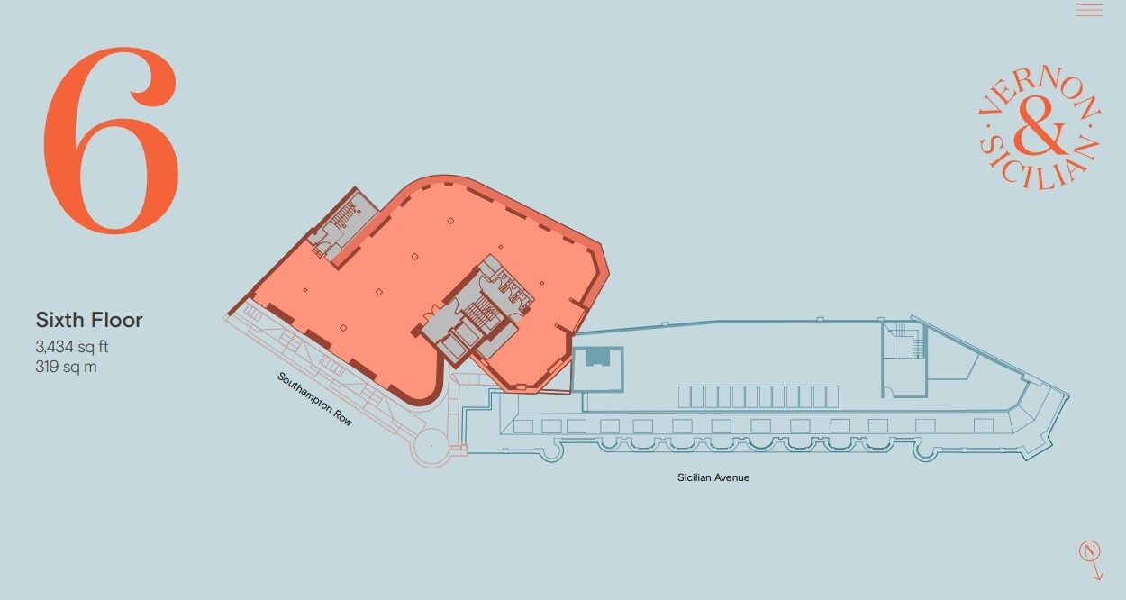 21 Southampton Row, London for lease Floor Plan- Image 1 of 8