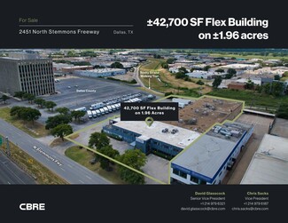 Plus de détails pour 2451 N Stemmons Fwy, Dallas, TX - Industriel à vendre