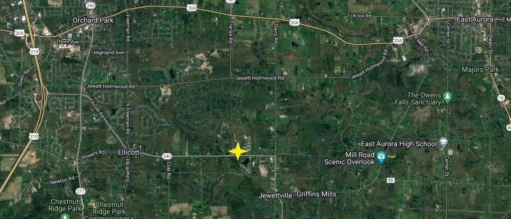 248 Ellicott rd, West Falls, NY à vendre Aérien- Image 1 de 2