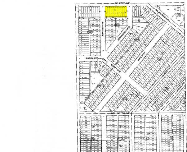 3963 W Belmont Ave, Chicago, IL à vendre - Plan cadastral - Image 2 de 17