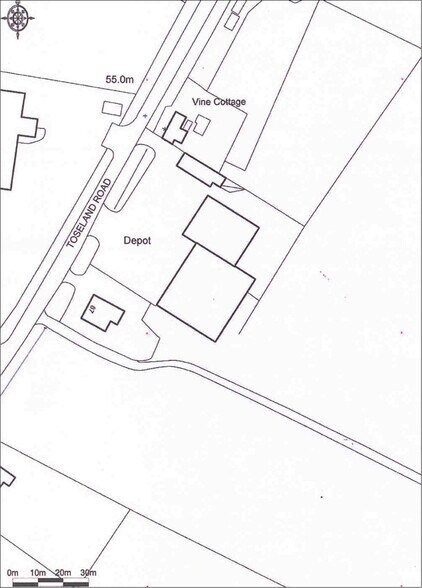 Toseland Rd, Graveley for lease - Site Plan - Image 2 of 2