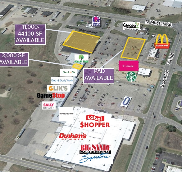 2100 N Mitchell St, Cadillac, MI for sale Building Photo- Image 1 of 2