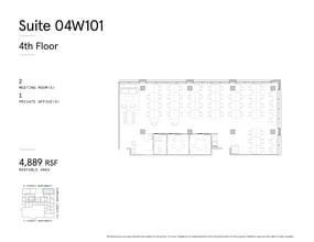 700 K St NW, Washington, DC for lease Floor Plan- Image 1 of 1