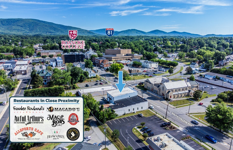 205-209 S College Ave, Salem, VA for lease - Building Photo - Image 3 of 15