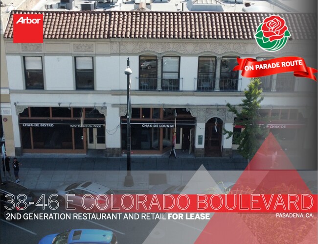 More details for 38-46 E Colorado Blvd, Pasadena, CA - Retail for Lease