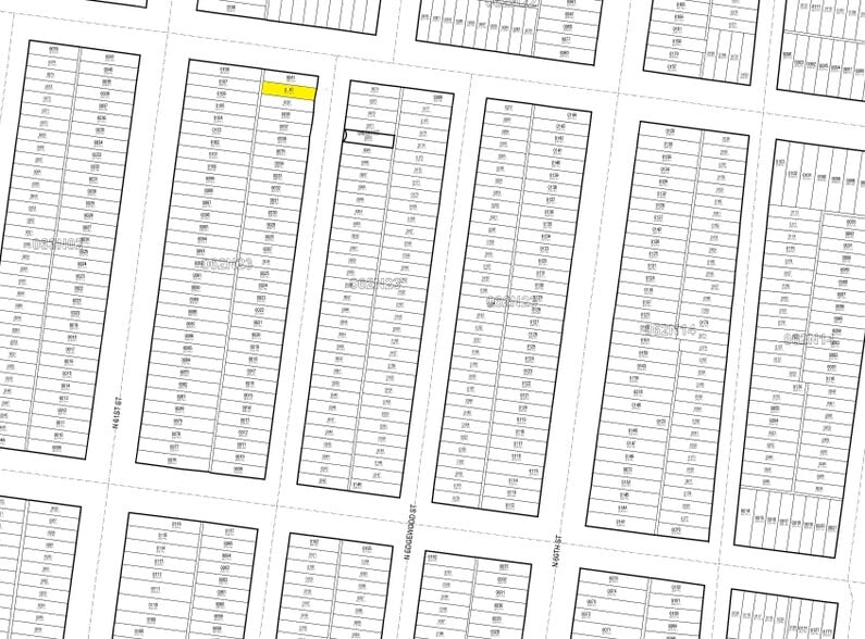 162 N Millick St, Philadelphia, PA à vendre - Plan cadastral - Image 1 de 1