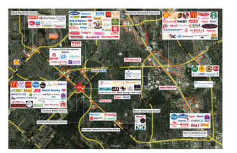 12700 Grant Rd, Cypress, TX - Aérien  Vue de la carte