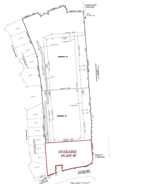 Nwc Of University Blvd, Sugar Land, TX à louer - Plan cadastral - Image 2 de 5