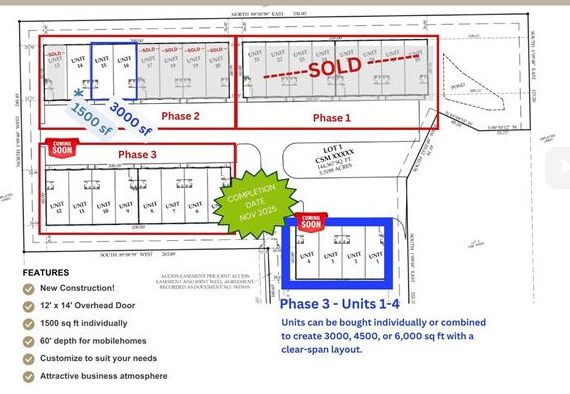 7645 Grinde Rd, Deforest, WI à vendre - Plan de site - Image 3 de 3