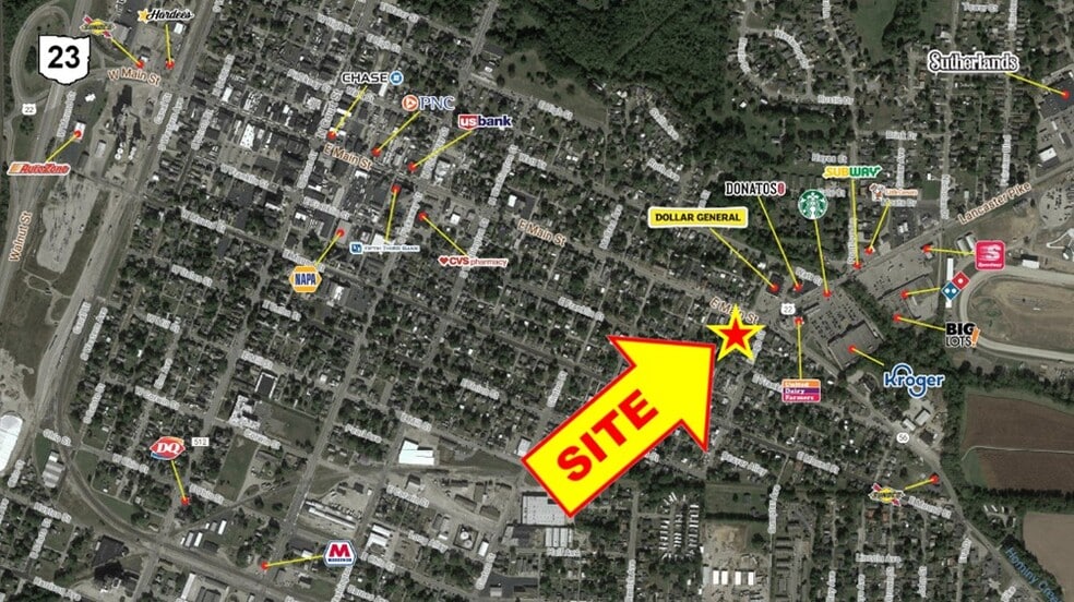 509-513 E Main St, Circleville, OH à louer - Photo du bâtiment - Image 2 de 5