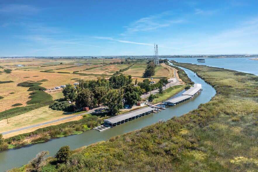 19530 Sherman Island East Le Rd, Rio Vista, CA à vendre - Aérien - Image 2 de 9