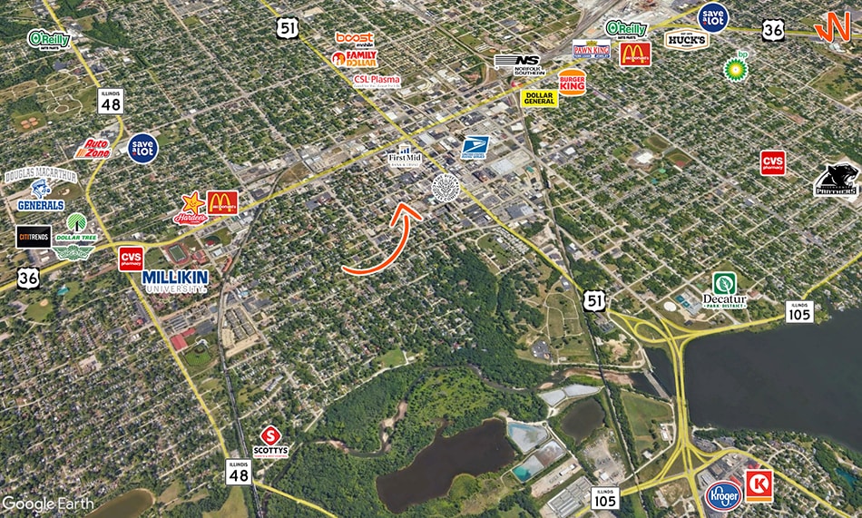 334 W Main St, Decatur, IL for sale - Building Photo - Image 2 of 7